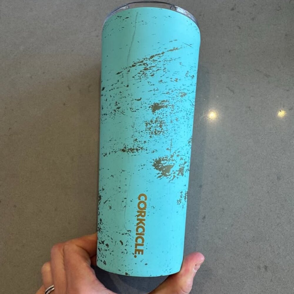 Corkcicle 24 ounce Tumbler in Bali Blue